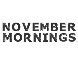 Font License for November Mornings