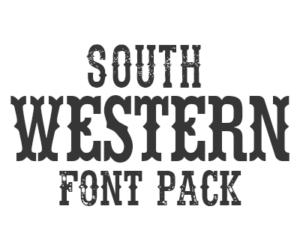South Western Font Pack